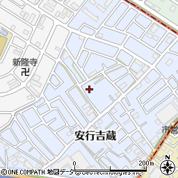 埼玉県川口市安行吉蔵328-12周辺の地図