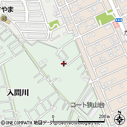 埼玉県狭山市入間川1409-17周辺の地図