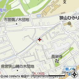 埼玉県狭山市鵜ノ木16-31周辺の地図