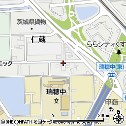 埼玉県三郷市仁蔵474周辺の地図