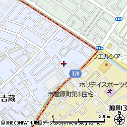 埼玉県川口市安行吉蔵19-2周辺の地図