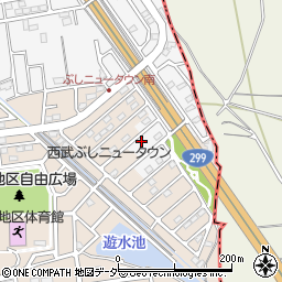 埼玉県入間市新光306-355周辺の地図