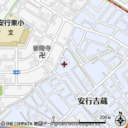 埼玉県川口市安行吉蔵317-24周辺の地図