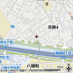 上南自治会館周辺の地図