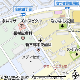 パークフィールドみさとテラ・ウエスト３街区２号館周辺の地図