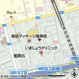 珍来 新田イトーヨーカドー前店周辺の地図