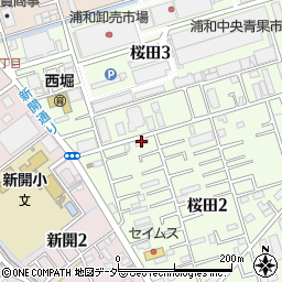 ジニア若海周辺の地図