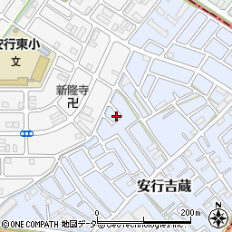 埼玉県川口市安行吉蔵317-15周辺の地図