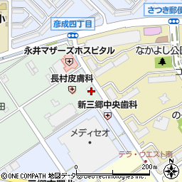 朝日新聞ＡＳＡ八潮周辺の地図