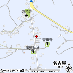 千葉県成田市名古屋593周辺の地図