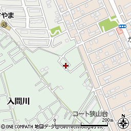 埼玉県狭山市入間川1409-23周辺の地図