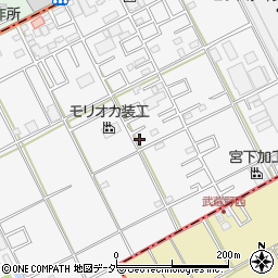 埼玉県川越市下赤坂637-3周辺の地図