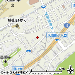 埼玉県狭山市鵜ノ木8-4周辺の地図