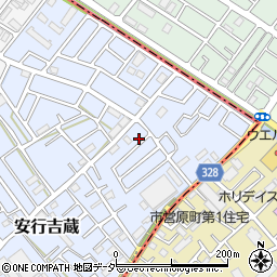 埼玉県川口市安行吉蔵24-6周辺の地図