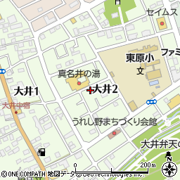 埼玉県ふじみ野市大井2丁目18-3周辺の地図