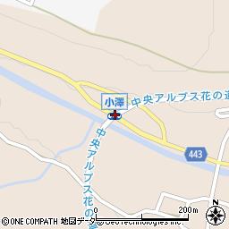 小澤周辺の地図