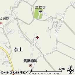 千葉県成田市奈土615周辺の地図