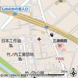 埼玉県富士見市下南畑3664周辺の地図