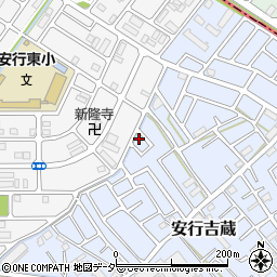 埼玉県川口市安行吉蔵317-12周辺の地図