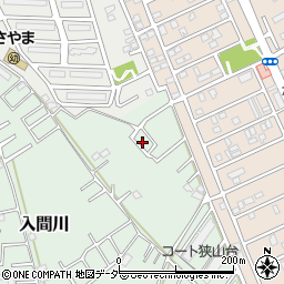 埼玉県狭山市入間川1409-22周辺の地図
