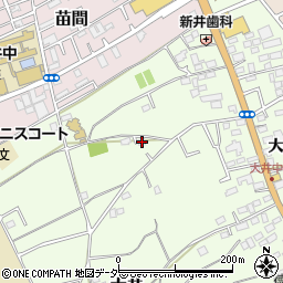 埼玉県ふじみ野市大井1104-1周辺の地図