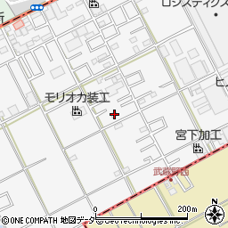 埼玉県川越市下赤坂637-15周辺の地図