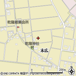 長野県伊那市美篶末広6868周辺の地図