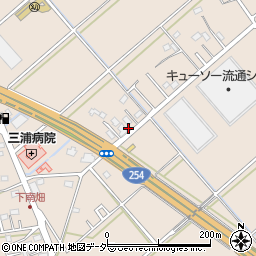 埼玉県富士見市下南畑3199周辺の地図