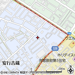 埼玉県川口市安行吉蔵24-4周辺の地図
