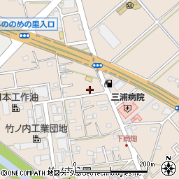 埼玉県富士見市下南畑3663周辺の地図