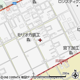 埼玉県川越市下赤坂637-23周辺の地図