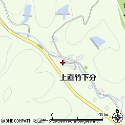 埼玉県飯能市上直竹下分669周辺の地図