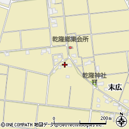 長野県伊那市美篶末広7682周辺の地図
