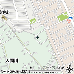 埼玉県狭山市入間川1409-8周辺の地図