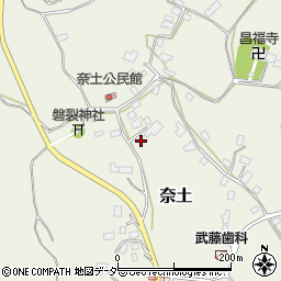 千葉県成田市奈土685周辺の地図