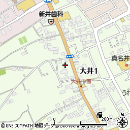 埼玉県ふじみ野市大井1072周辺の地図