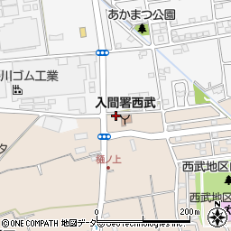 埼玉県入間市野田2181周辺の地図
