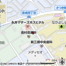 埼玉県三郷市上彦名627周辺の地図