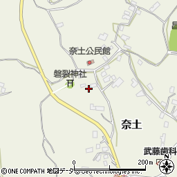 千葉県成田市奈土735周辺の地図