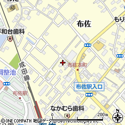ＹＣ布佐中央榎本新聞店周辺の地図
