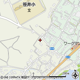 埼玉県狭山市笹井1962周辺の地図