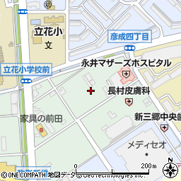 埼玉県三郷市上彦名602周辺の地図