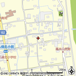 埼玉県八潮市八條1205周辺の地図