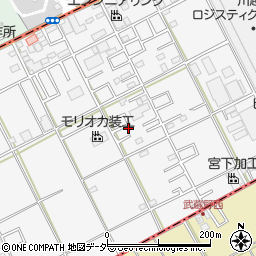 埼玉県川越市下赤坂637-32周辺の地図