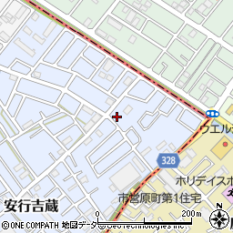 埼玉県川口市安行吉蔵25-1周辺の地図