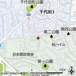 千葉県柏市あかね町8-20周辺の地図