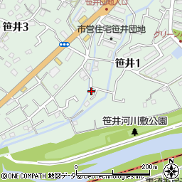 ノエビア化粧品東京さやま販社周辺の地図