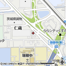 埼玉県三郷市仁蔵456周辺の地図