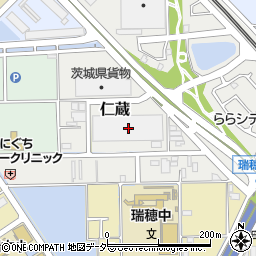 埼玉県三郷市仁蔵496周辺の地図