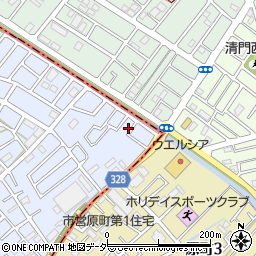 埼玉県川口市安行吉蔵3-29周辺の地図